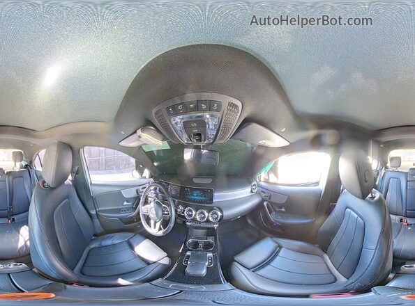 WDD3G4EB3LW041952 2020 MERCEDES-BENZ A White VIN კოდის სტიკერის ხედი