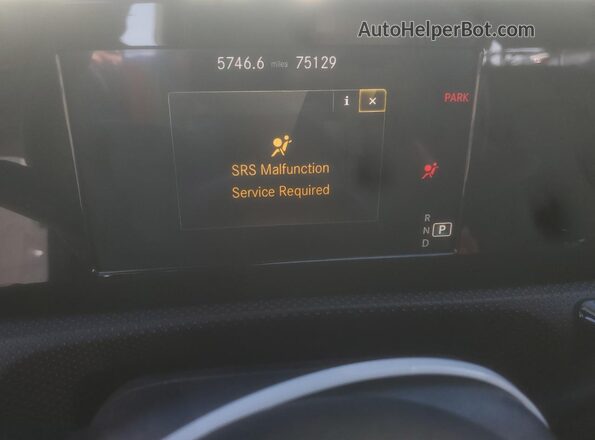 WDD3G4EB4KW014256 2019 MERCEDES-BENZ A White Instrument cluster view