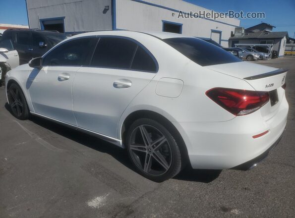 WDD3G4EB4KW014256 2019 MERCEDES-BENZ A White Rear left