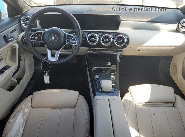 WDD3G4EB4KW032949 2019 MERCEDES-BENZ A Black წინა პანელის ხედი