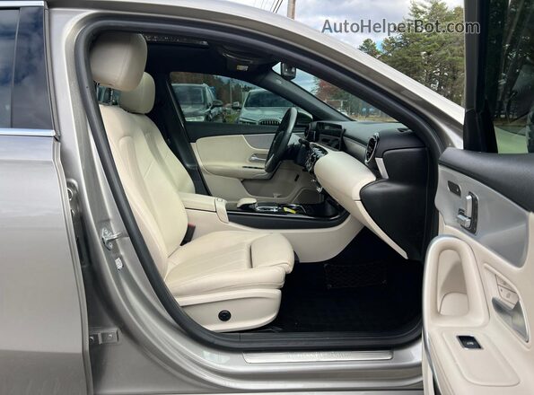 WDD3G4FB2KW033242 2019 MERCEDES-BENZ A-CLASS Gray Vista trasera