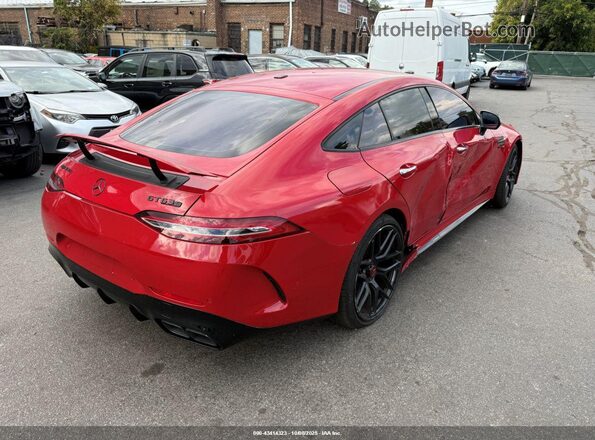 WDD7X8JB5KA001382 2019 MERCEDES-BENZ AMG GT 63 4-DOOR COUPE Red Tył prawy
