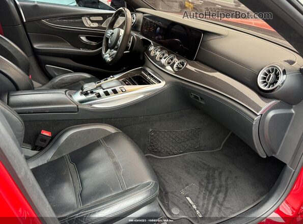 WDD7X8JB5KA001382 2019 MERCEDES-BENZ AMG GT 63 4-DOOR COUPE Red Widok wnętrza z przodu
