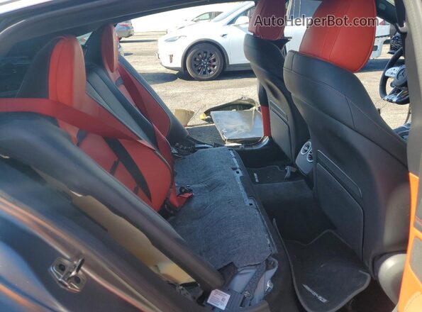 WDD7X8KB1KA007016 2019 MERCEDES-BENZ AMG Gray Rear seats view