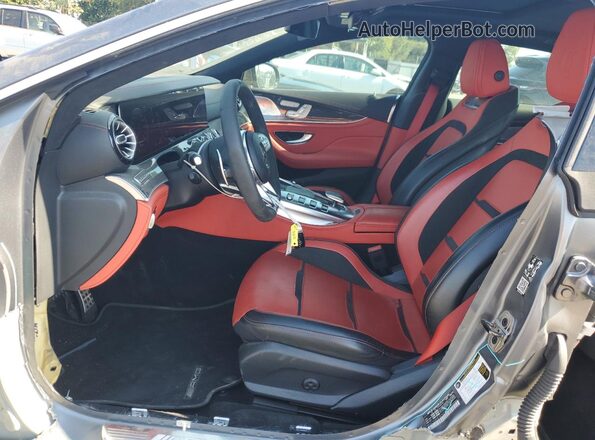 WDD7X8KB1KA007016 2019 MERCEDES-BENZ AMG Gray Front interior view