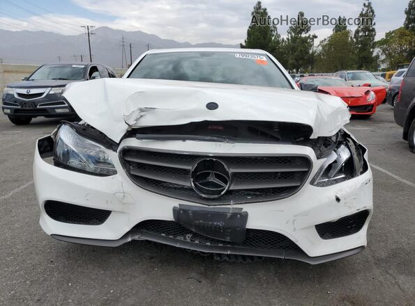 WDDHF5KB4GB234305 2016 MERCEDES-BENZ E White 