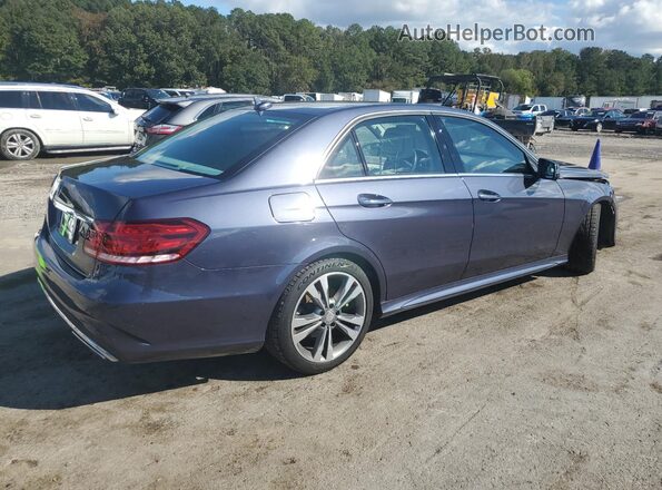 WDDHF5KBXGB188074 2016 MERCEDES-BENZ E Blue 