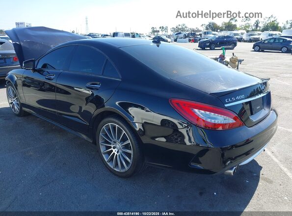 WDDLJ6FB7GA174888 2016 MERCEDES-BENZ CLS-CLASS Black Tył lewy