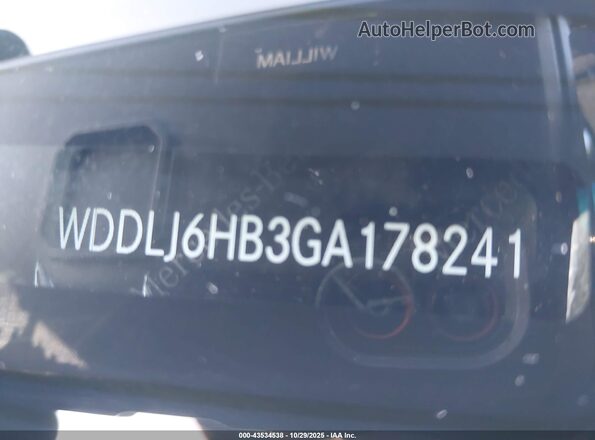 WDDLJ6HB3GA178241 2016 MERCEDES-BENZ CLS-CLASS Blue 
