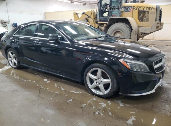 WDDLJ6HB4GA168110 2016 MERCEDES-BENZ CLS-CLASS Black Передня права чверть