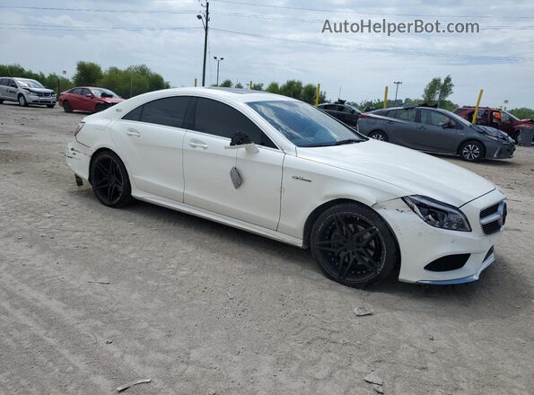 WDDLJ6HBXGA161789 2016 MERCEDES-BENZ CLS-CLASS White Przód prawy