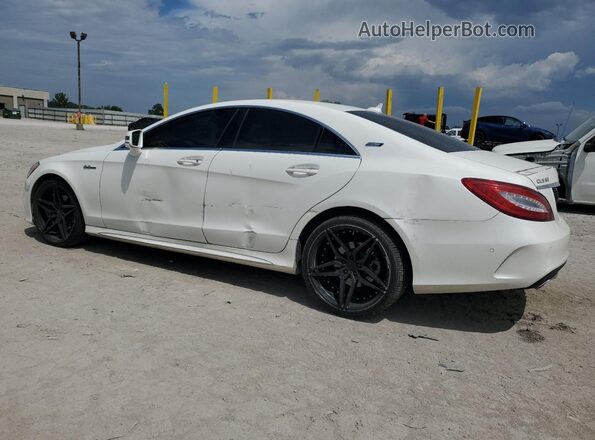 WDDLJ6HBXGA161789 2016 MERCEDES-BENZ CLS-CLASS White Tył lewy