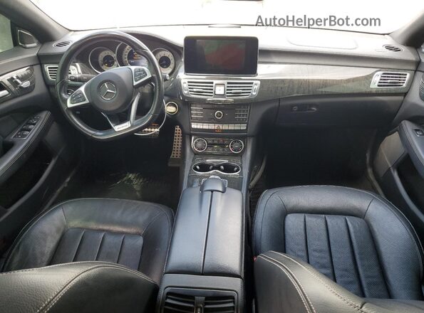 WDDLJ6HBXGA161789 2016 MERCEDES-BENZ CLS-CLASS White Widok deski rozdzielczej