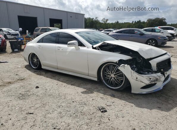 WDDLJ7DBXHA197270 2017 MERCEDES-BENZ CLS-CLASS White Delantero derecho