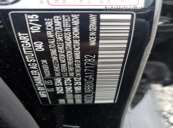 WDDLJ9BBXGA171782 2016 MERCEDES-BENZ CLS-CLASS Black 