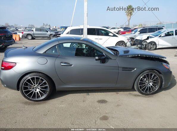 WDDPK3JA3LF167638 2020 MERCEDES-BENZ SLC 300 Gray Rear interior view