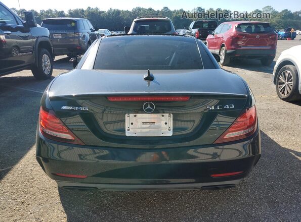 WDDPK6GAXHF134958 2017 MERCEDES-BENZ SLC Black Вид ззаду