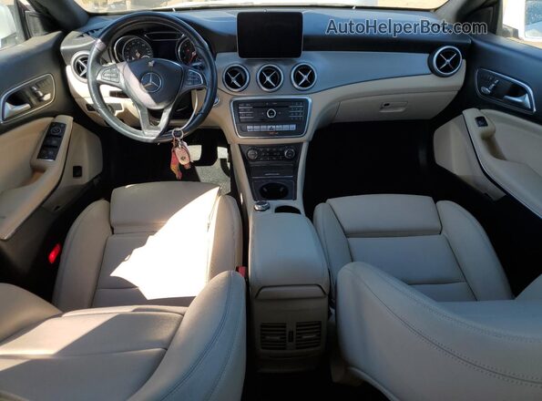 WDDSJ4EB1KN724251 2019 MERCEDES-BENZ CLA-CLASS White წინა პანელის ხედი