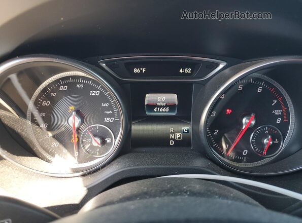 WDDSJ4EB1KN724251 2019 MERCEDES-BENZ CLA-CLASS White ხელსაწყოთა პანელის ხედი
