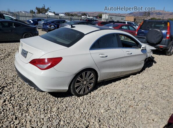 WDDSJ4EB2HN451703 2017 MERCEDES-BENZ CLA-CLASS White Trasero derecho