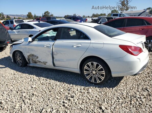 WDDSJ4EB2HN451703 2017 MERCEDES-BENZ CLA-CLASS White Trasero izquierdo