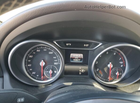 WDDSJ4EB2HN451703 2017 MERCEDES-BENZ CLA-CLASS White Vista del cuadro de instrumentos