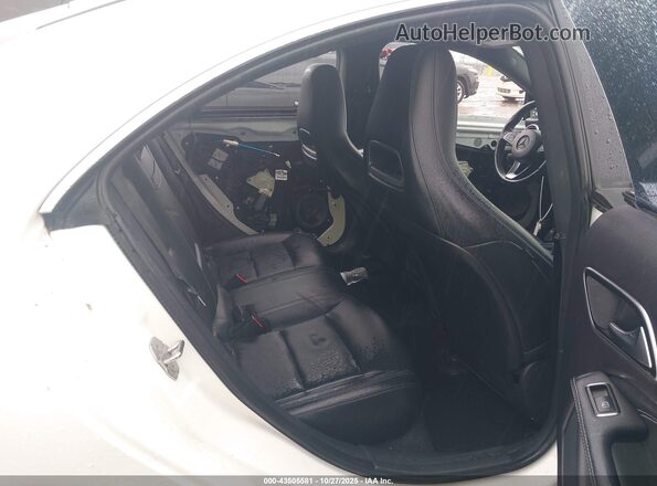 WDDSJ4EB3KN716295 2019 MERCEDES-BENZ CLA 250 White VIN sticker view
