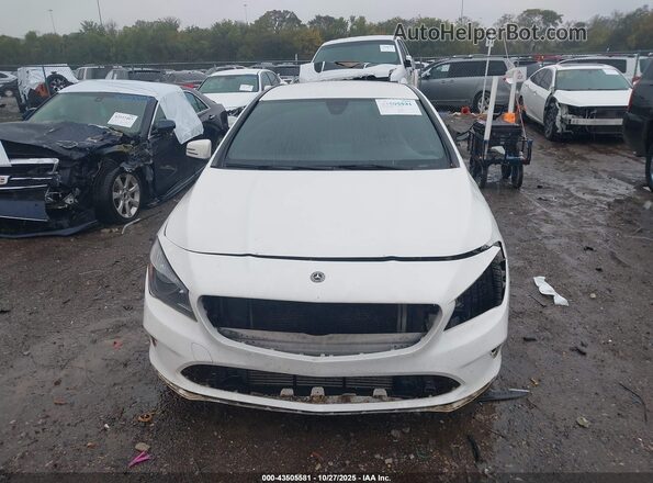 WDDSJ4EB3KN716295 2019 MERCEDES-BENZ CLA 250 White Rear interior view