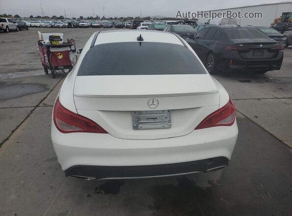 WDDSJ4EB4HN430979 2017 MERCEDES-BENZ CLA-CLASS White Вид ззаду