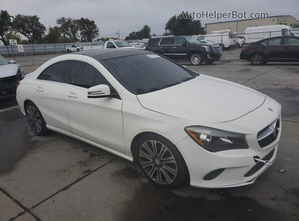 WDDSJ4EB4HN430979 2017 MERCEDES-BENZ CLA-CLASS White Передня права чверть