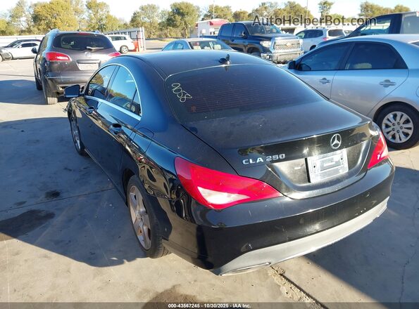 WDDSJ4EB5KN739058 2019 MERCEDES-BENZ CLA 250 Black Trasero izquierdo