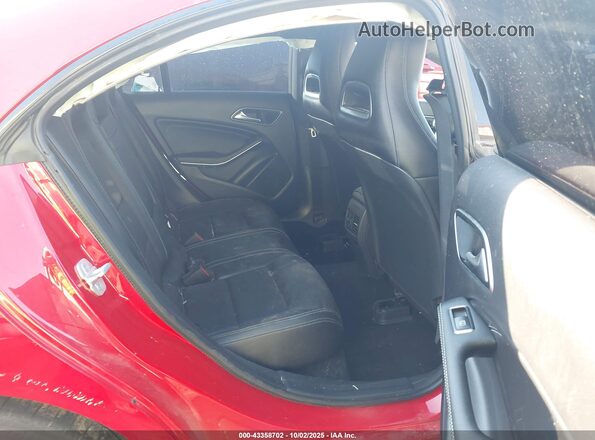 WDDSJ4EB6GN332017 2016 MERCEDES-BENZ CLA 250 Red Vista de la etiqueta del VIN