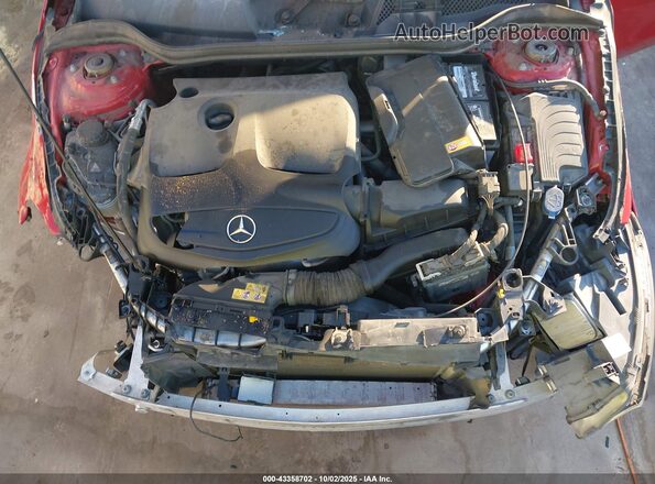 WDDSJ4EB6GN332017 2016 MERCEDES-BENZ CLA 250 Red Vista trasera