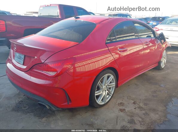 WDDSJ4EB6GN332017 2016 MERCEDES-BENZ CLA 250 Red Trasero derecho