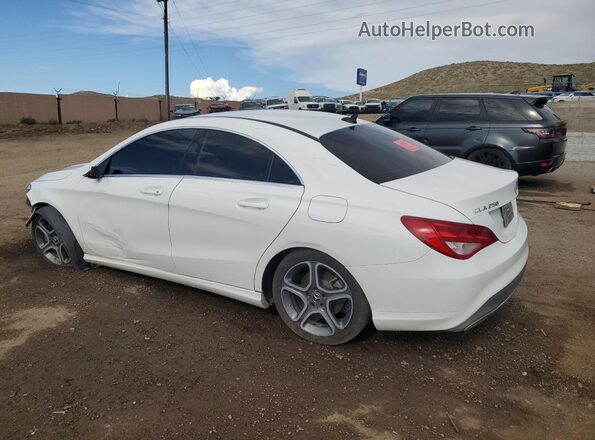 WDDSJ4EB6KN720762 2019 MERCEDES-BENZ CLA-CLASS White Trasero izquierdo
