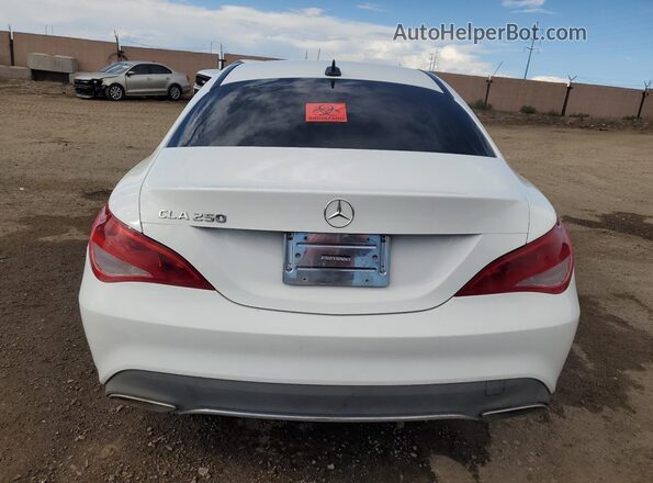 WDDSJ4EB6KN720762 2019 MERCEDES-BENZ CLA-CLASS White Vista trasera
