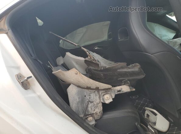 WDDSJ4EB6KN720762 2019 MERCEDES-BENZ CLA-CLASS White Vista de los asientos traseros