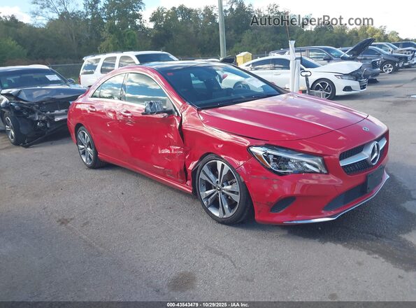 WDDSJ4EB6KN738436 2019 MERCEDES-BENZ CLA 250 Red Vista frontal