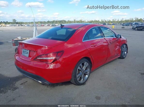 WDDSJ4EB6KN738436 2019 MERCEDES-BENZ CLA 250 Red Trasero derecho
