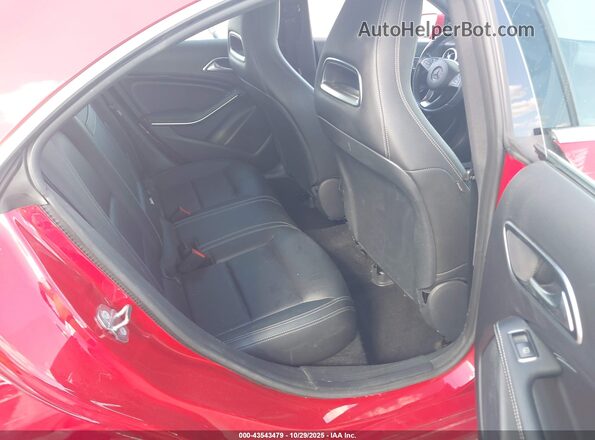 WDDSJ4EB6KN738436 2019 MERCEDES-BENZ CLA 250 Red Vista de la etiqueta del VIN
