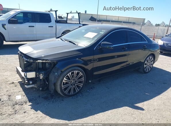WDDSJ4EB7KN727218 2019 MERCEDES-BENZ CLA 250 Black წინა მარცხენა ხედი სამი მეოთხედიდან