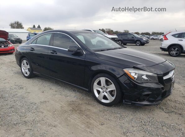 WDDSJ4EB8GN323142 2016 MERCEDES-BENZ CLA-CLASS Black წინა მარჯვენა