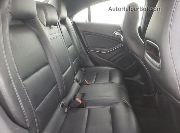 WDDSJ4EB8GN323142 2016 MERCEDES-BENZ CLA-CLASS Black უკანა სავარძლების ხედი