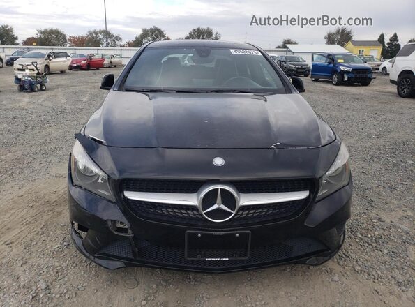 WDDSJ4EB8GN323142 2016 MERCEDES-BENZ CLA-CLASS Black წინა ხედი