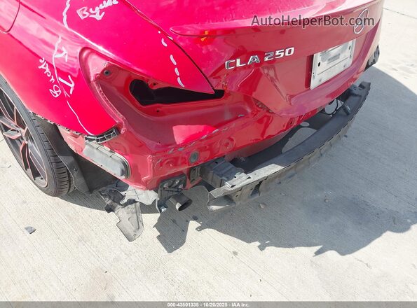 WDDSJ4EB9HN422103 2017 MERCEDES-BENZ CLA 250 Red 