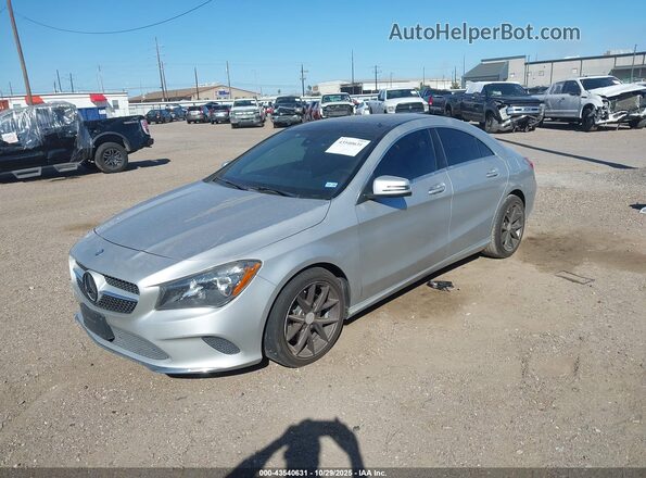 WDDSJ4EB9HN466232 2017 MERCEDES-BENZ CLA 250 Серебряный Передняя левая четверть