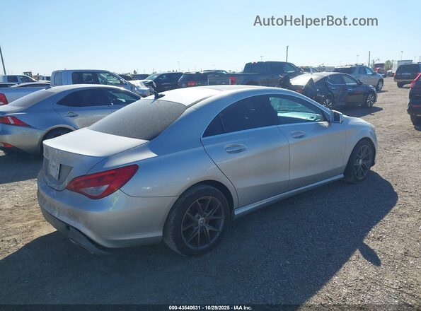 WDDSJ4EB9HN466232 2017 MERCEDES-BENZ CLA 250 Серебряный Задняя правая четверть