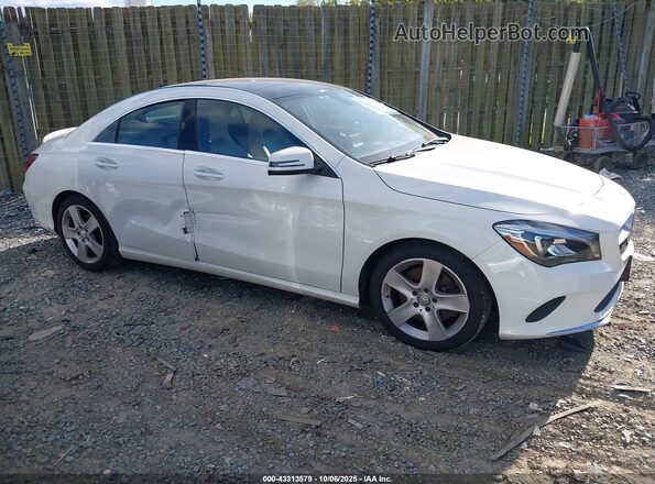 WDDSJ4GB2HN441699 2017 MERCEDES-BENZ CLA 250 White 