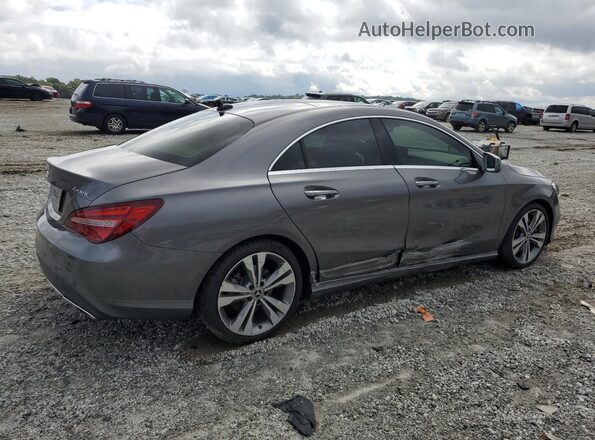 WDDSJ4GB5JN587407 2018 MERCEDES-BENZ CLA-CLASS Gray 