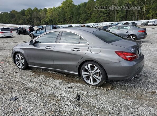WDDSJ4GB5JN587407 2018 MERCEDES-BENZ CLA-CLASS Gray 